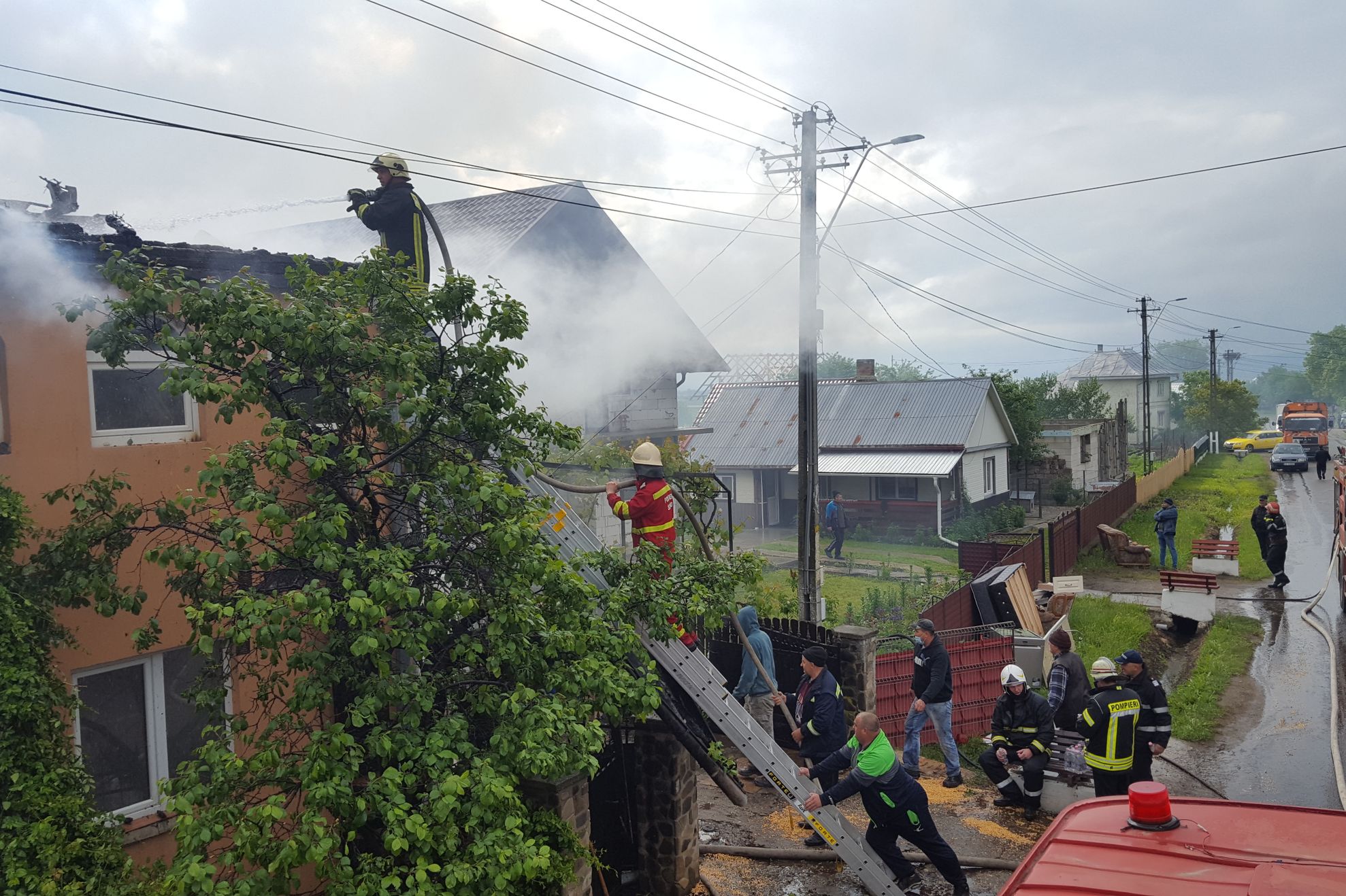 incendiu Berchișești