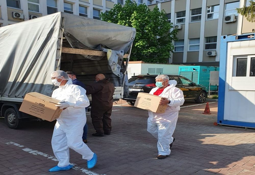 La Spitalul Județean Suceava au ajuns cele zece ventilatoare mecanice achiziționate de Primăria Suceava FOTO