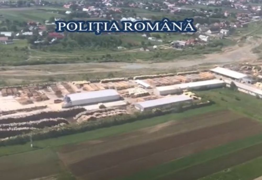 Suceava. Material lemnos în valoare de 943.000 de lei confiscat în urma acțiunii polițiștilor pentru protejarea domeniului silvic VIDEO