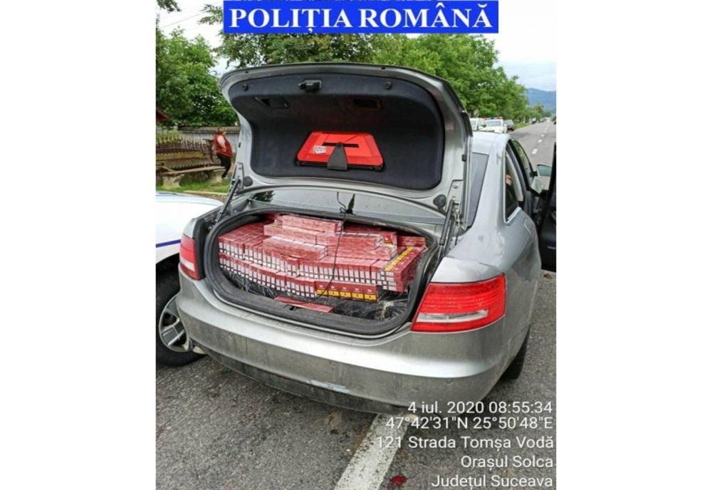 Urmărire cu focuri de armă. Cinci oi decedate. Țigări de contrabandă în valoare de aproximativ 85.000 lei (FOTO)