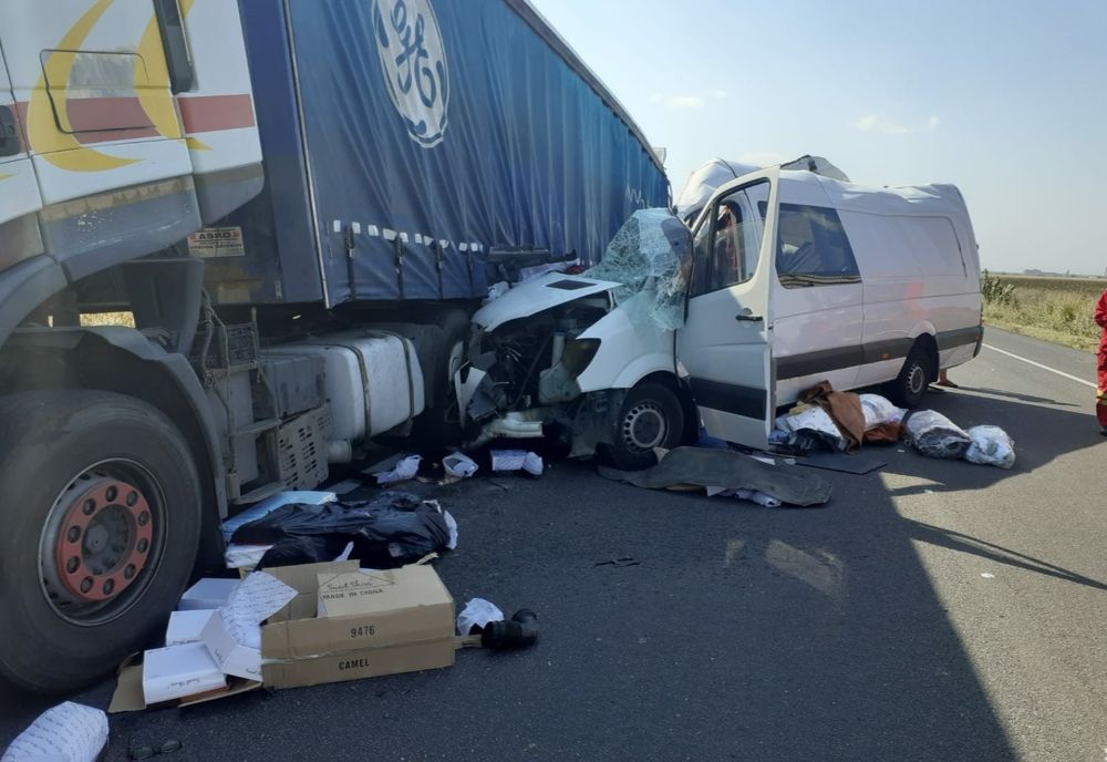 FOTO| Accident mortal în Ialomița. Intervine elicopterul SMURD