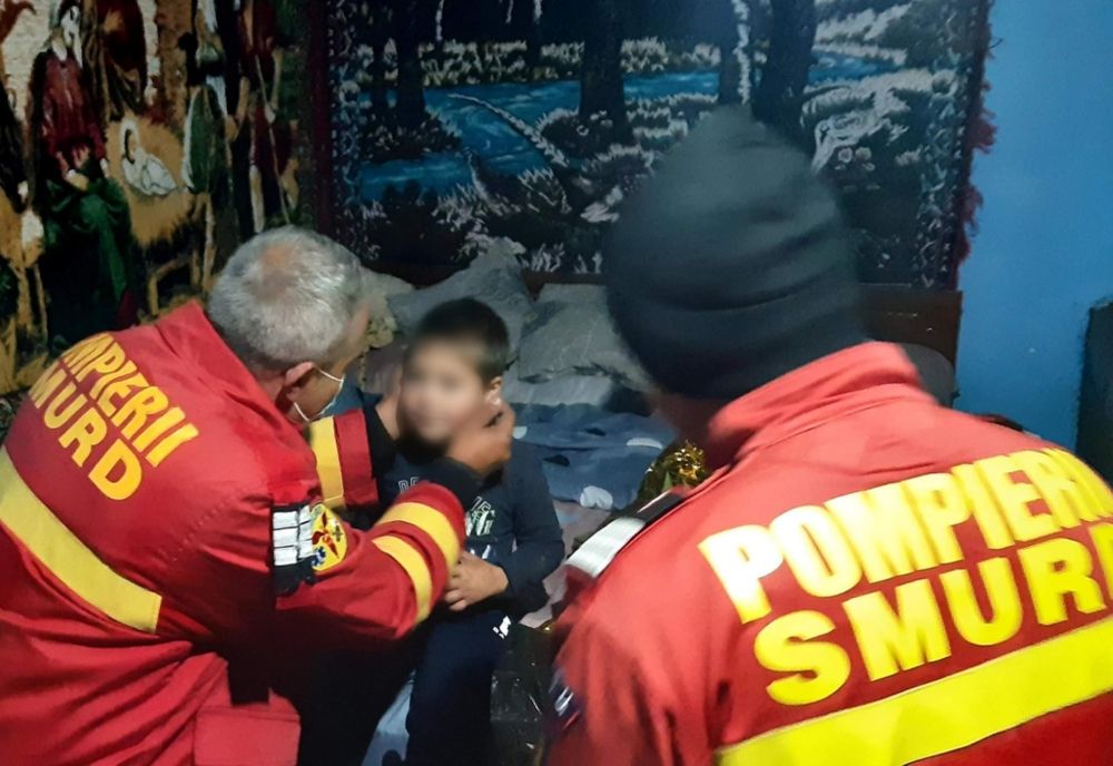 Mobilizare de forțe pentru găsirea unui băiețel de patru ani. După ore bune de căutări acesta a fost gasit 