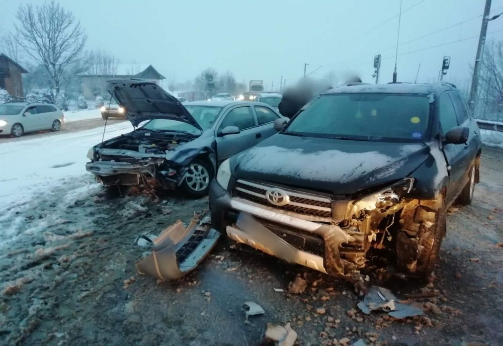 Accident rutier în Bucsoaia 