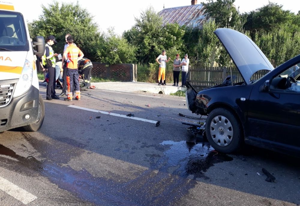 Motociclist implicat într-un accident rutier la Milișăuți