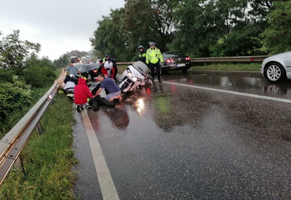 Două persoane rănite într-un accident pe raza localității Dănila