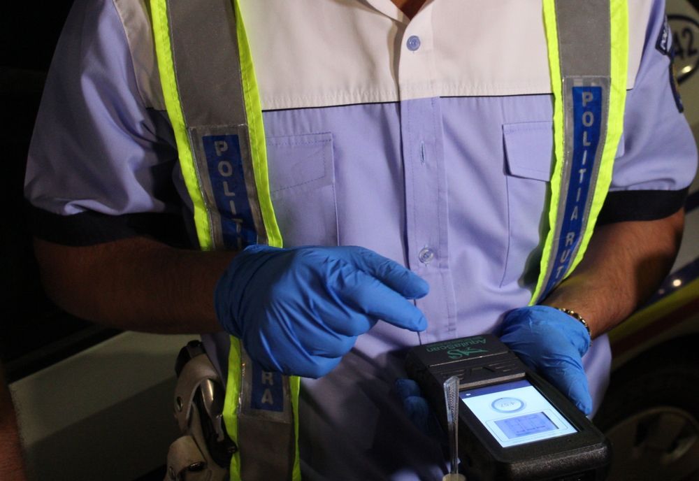 Sucevean, prins drogat la volan pe DN 17, în Bistrița