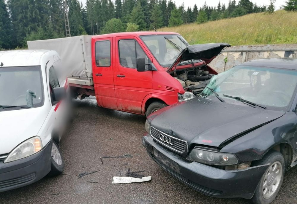 Accident la Poiana Stampei