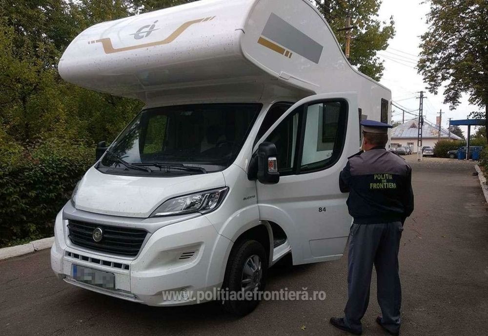 Rulotă de 60.000 euro căutată de autoritățile din Slovenia, indisponibilizată la vamă