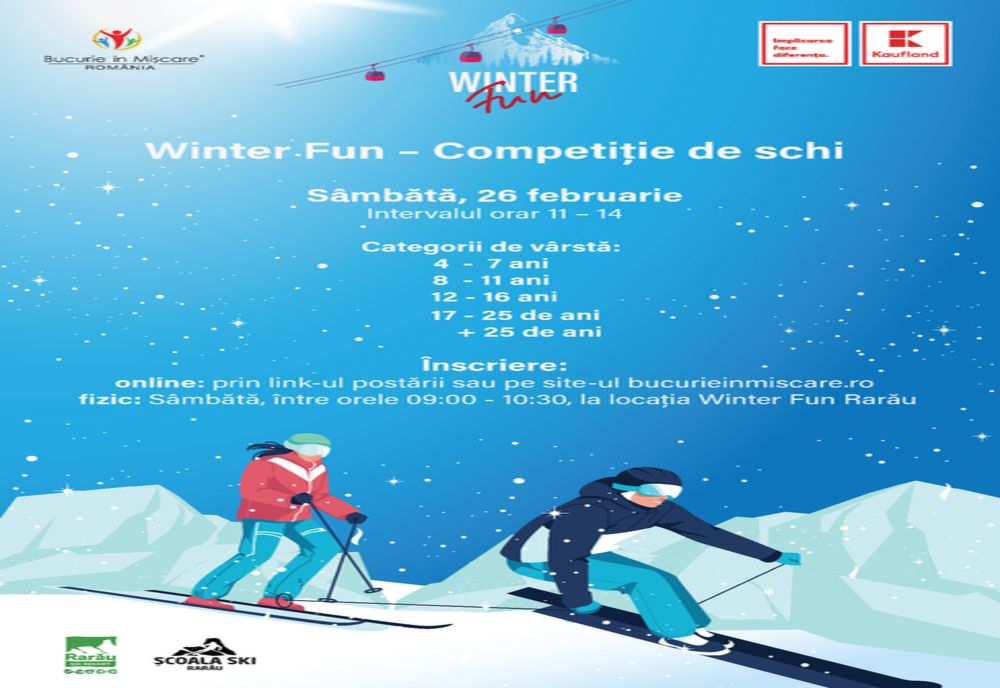 Bucurie în Mișcare - Winter Fun Rarău, 26- 27 februarie 2022