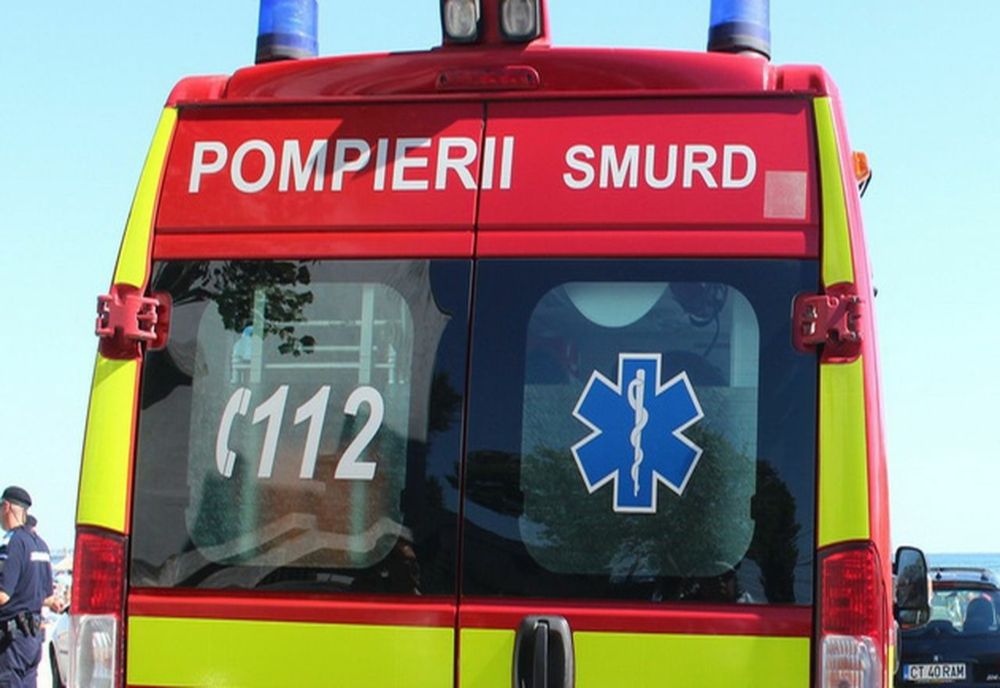 Două persoane au ajuns la spital după explozia unei butelii