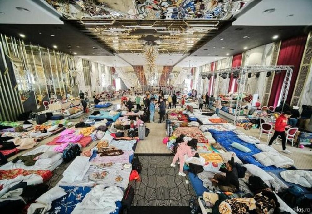 S-a născut primul copilaș refugiat în Suceava, la “tabăra” omului de afaceri Ștefan Mandachi