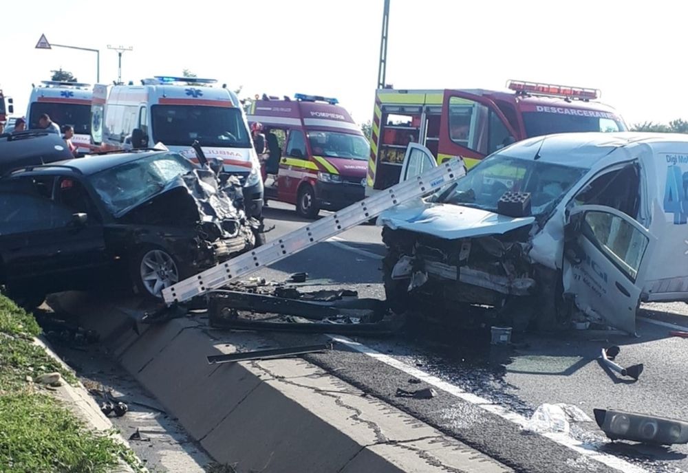Accident cumplit cu cinci victime produs de un angajat al companiei Digi