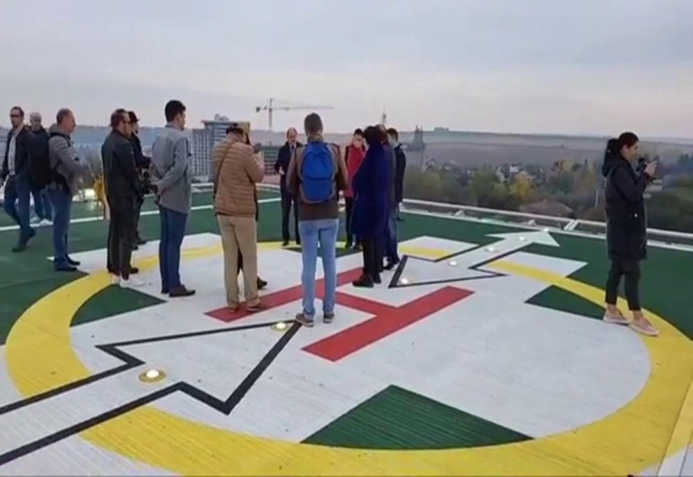 Heliportul de pe Spitalul Județean Suceava a fost finalizat și va deveni funcțional
