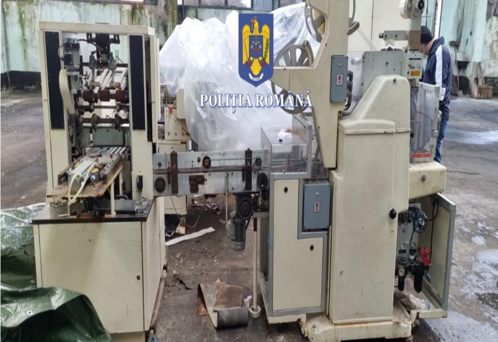 Fabrică de țigări clandestină descoperită la Fălticeni