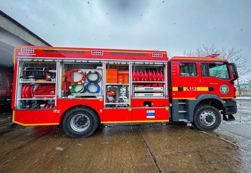 Autospecială nouă în dotarea ISU Suceava