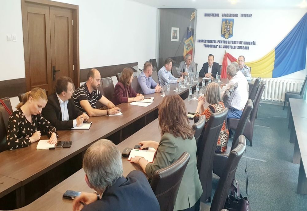 Ședință CJSU pentru rezolvarea problemelor la alimentarea cu apă în comuna Ciorăști