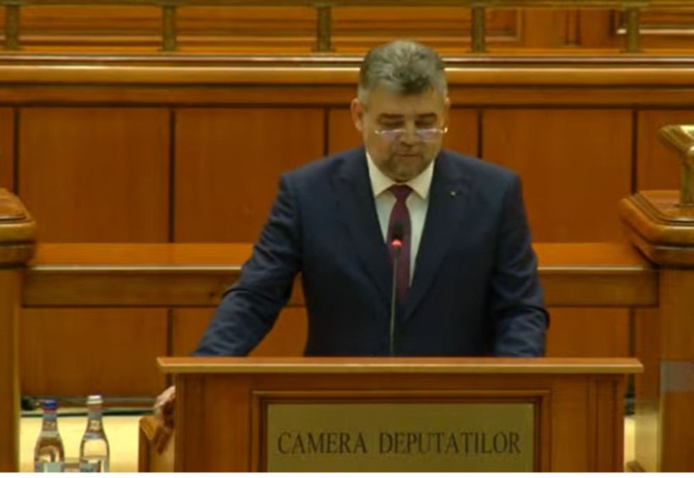 Cabinetul Ciolacu, VOTAT joi în Parlament! A început ședința comună de la Parlament - VIDEO