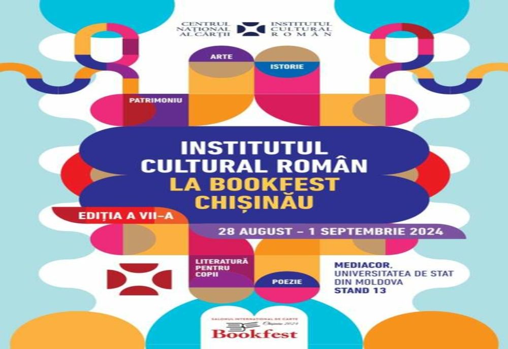 ICR PARTICIPĂ LA BOOKFEST CHIŞINĂU CU O OFERTĂ BOGATĂ