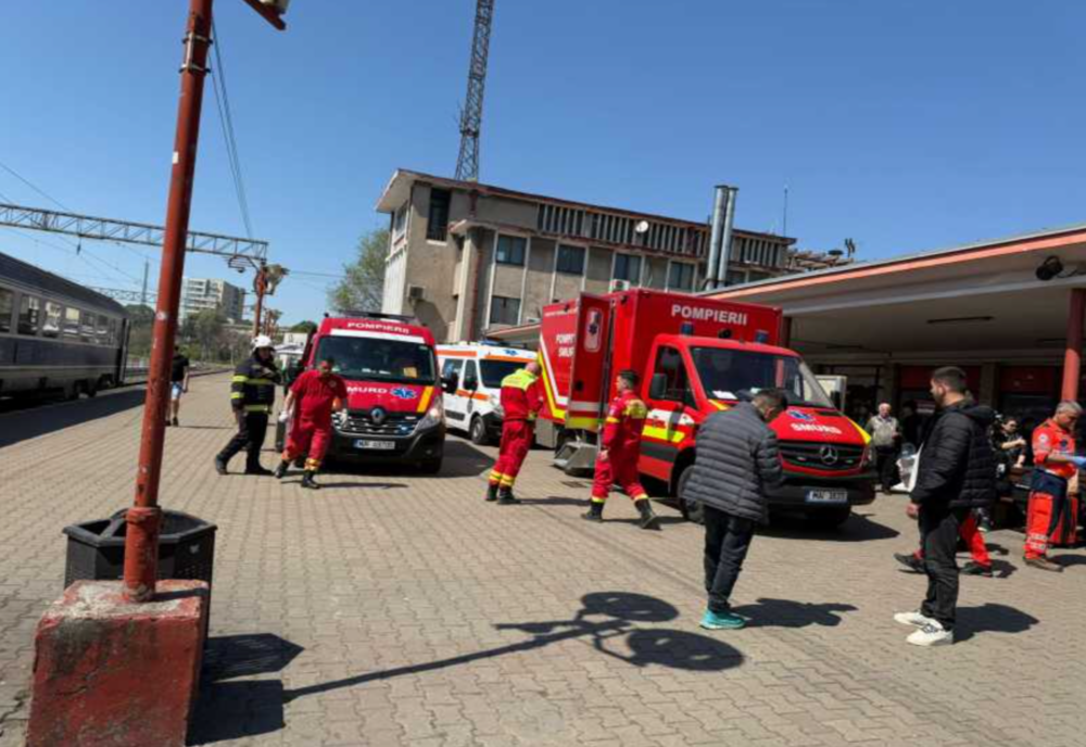 ACCIDENT FEROVIAR ÎN GARA CONSTANȚA. 14 VICTIME, DUPĂ CE DOUĂ TRENURI S-AU CIOCNIT