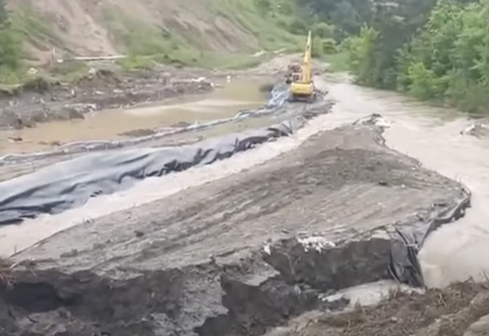 INUNDAȚII DEVASTATOARE LA SALINA PRAID: DIGUL SUBTERAN A CEDAT, U SECTOR MINIER A FOST PIERDUT 