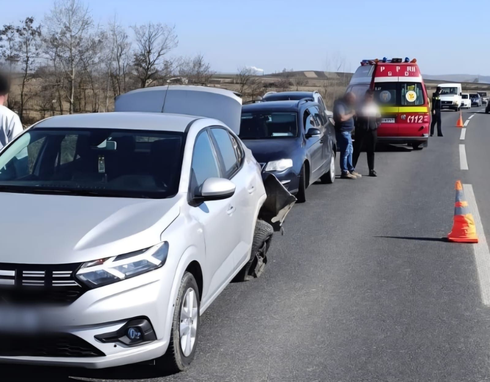 Accident rutier pe centura municipiului Rădăuți