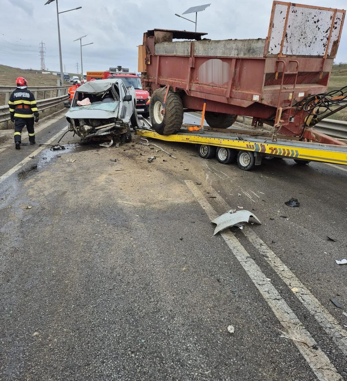 Accident grav pe centura Sucevei