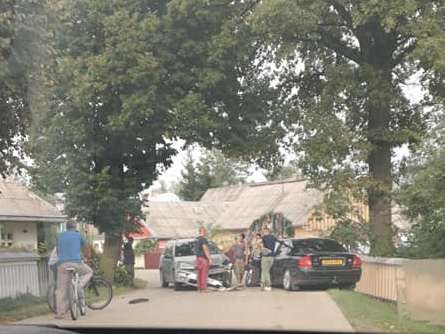 Accident rutier la ieșire Satu Mare spre Bădeuți FOTO