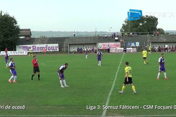 VIDEO Șomuz Fălticeni, înfrângere la debutul în Liga a III-a