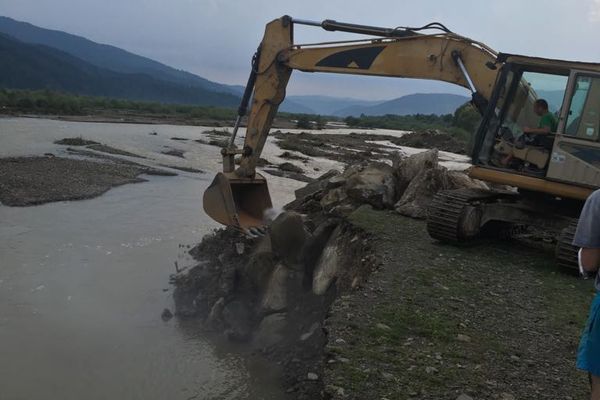 FOTO. Pagube în valoare de 98 milioane lei, în urma inundațiilor din a doua jumătate a lunii iulie