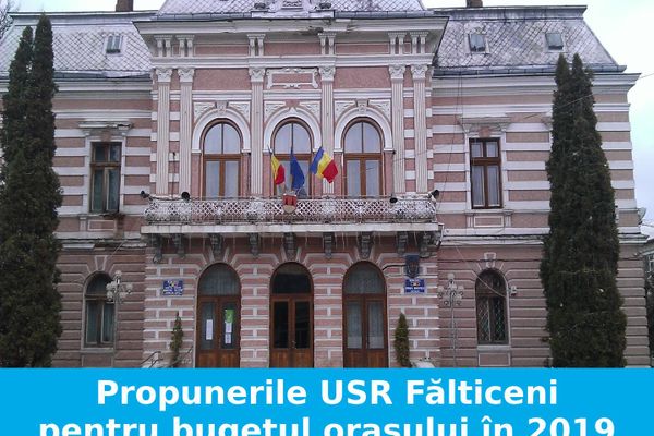 53 de priorități pentru bugetul municipiului Fălticeni în 2019, identificate de Uniunea Salvați România