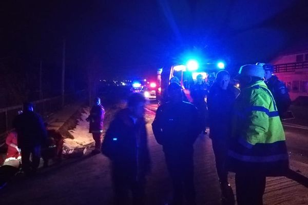Un șofer din Suceava a accidentat mortal un pieton FOTO