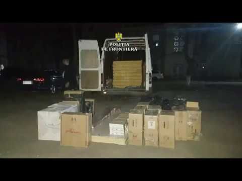 Sucevean prins în timp ce transporta țigări de contrabandă ascunse în panouri termoizolante VIDEO