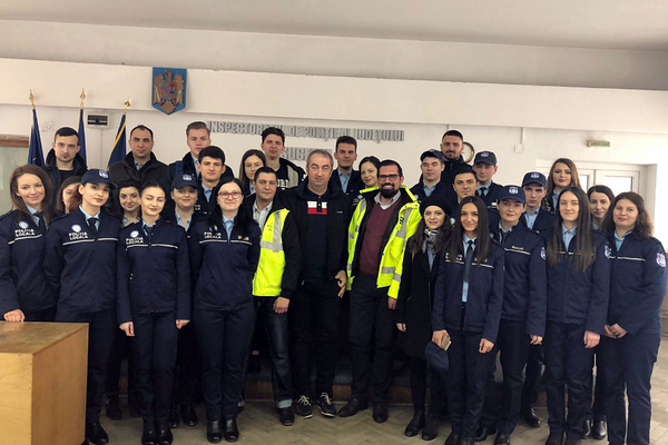 Studenții de la Poliție Locală, vizită la IPJ Suceava