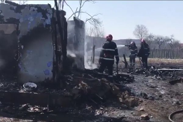 Bărbat din Probota, găsit carbonizat în casă VIDEO