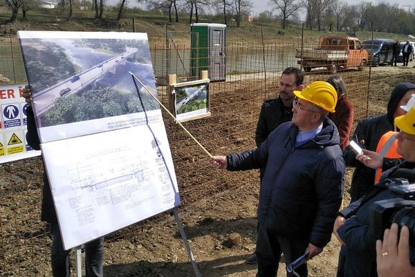 Au început lucrările la Podul Unirii între Suceava și Burdujeni