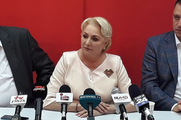 Viorica Dăncilă: "Sunt convinsă că contracandidatul meu este Klaus Iohannis și sunt singurul contracandidat care contează în această luptă" VIDEO