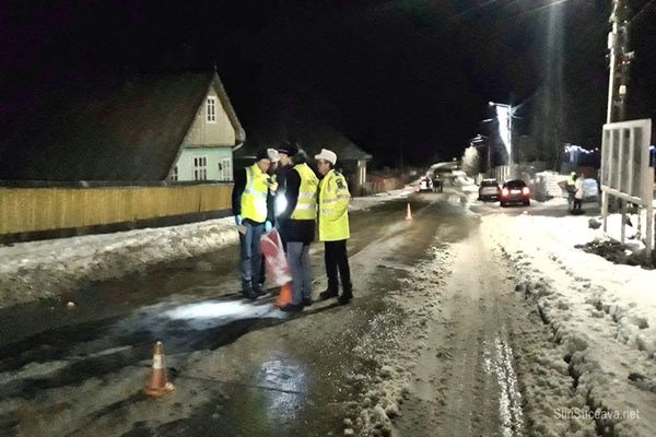 Individul care a accidentat mortal un tânăr din Liteni și a fugit de la fața locului a fost arestat preventiv FOTO
