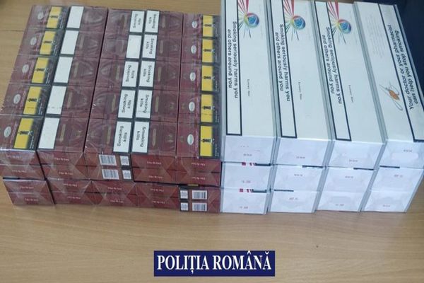 Alcool și țigări de contrabandă confiscate în urma unor pecheziții