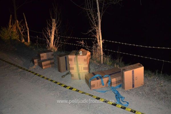 Nouă focuri de armă pentru prinderea unor contrabandiști de țigări VIDEO