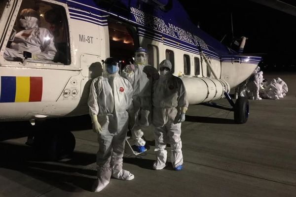 ÎPS Pimen, Arhiepiscopul Sucevei și Rădăuților, a fost transferat cu elicopterul la Matei Balș FOTO