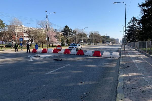 Flutur a solicitat redeschiderea traficului în fața Spitalului Județean Suceava