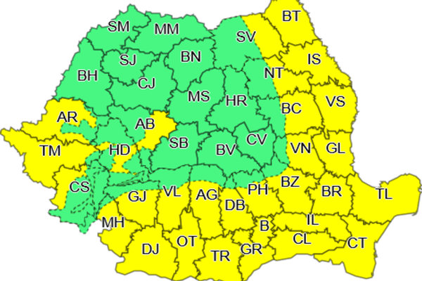 Valul de caniculă se menţine. Ce judeţe sunt afectate
