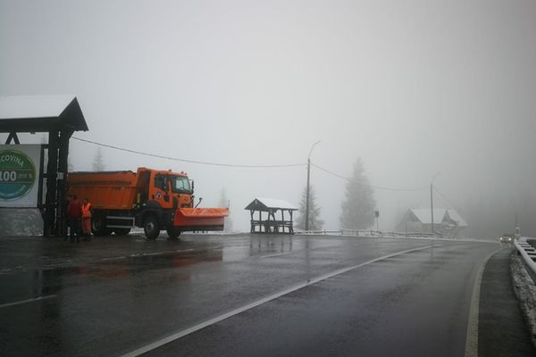 Ninge în Suceva! Circulați cu prudență!