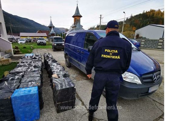 Contrabandiști depistați la granița de nord a României