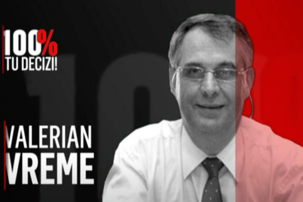 100% TU DECIZI! Valerian Vreme, traseist veritabil, mai schimbător ca vremea