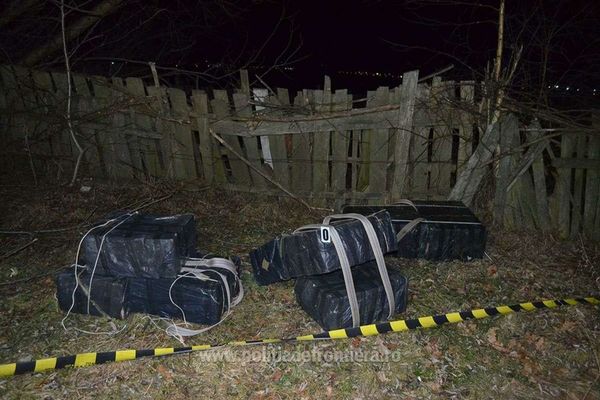 Ţigări în valoare de peste 105.000 lei confiscate la frontiera de nord a României 