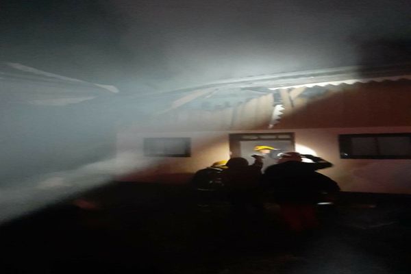 Gospodarie incendiată în localitatea Codru