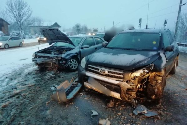 Accident rutier în Bucsoaia 