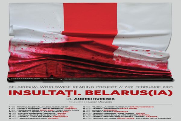 Acţiune de solidaritate a teatrelor din România cu artiştii din Belarus