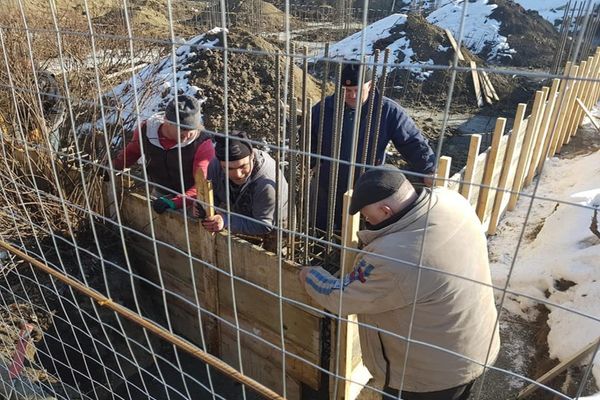 Lucrări în toi la grădinița nouă din cartierul Ițcani